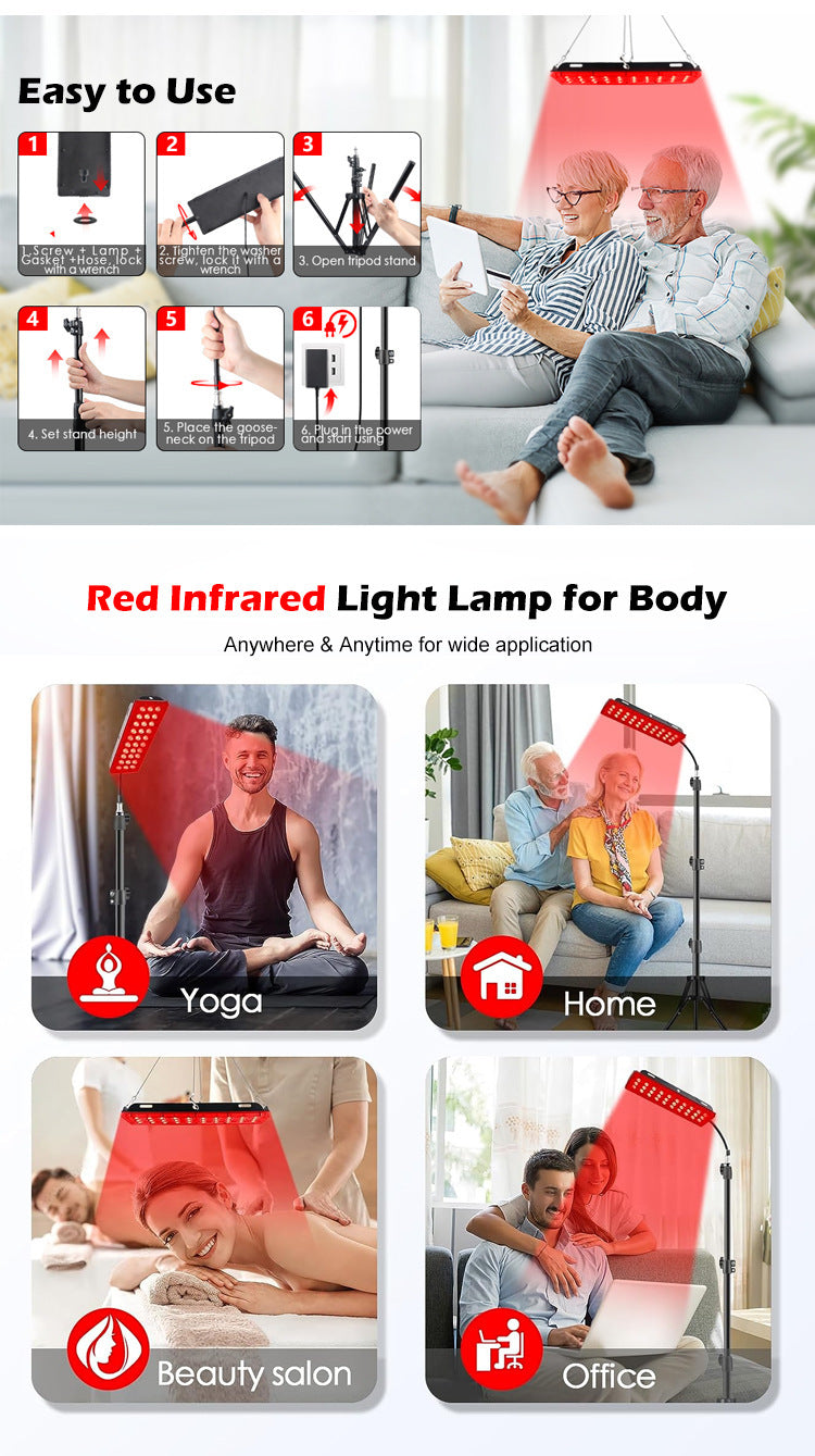 Lámpara de Fototerapia – Terapia de Luz roja para Mejorar tu Bienestar