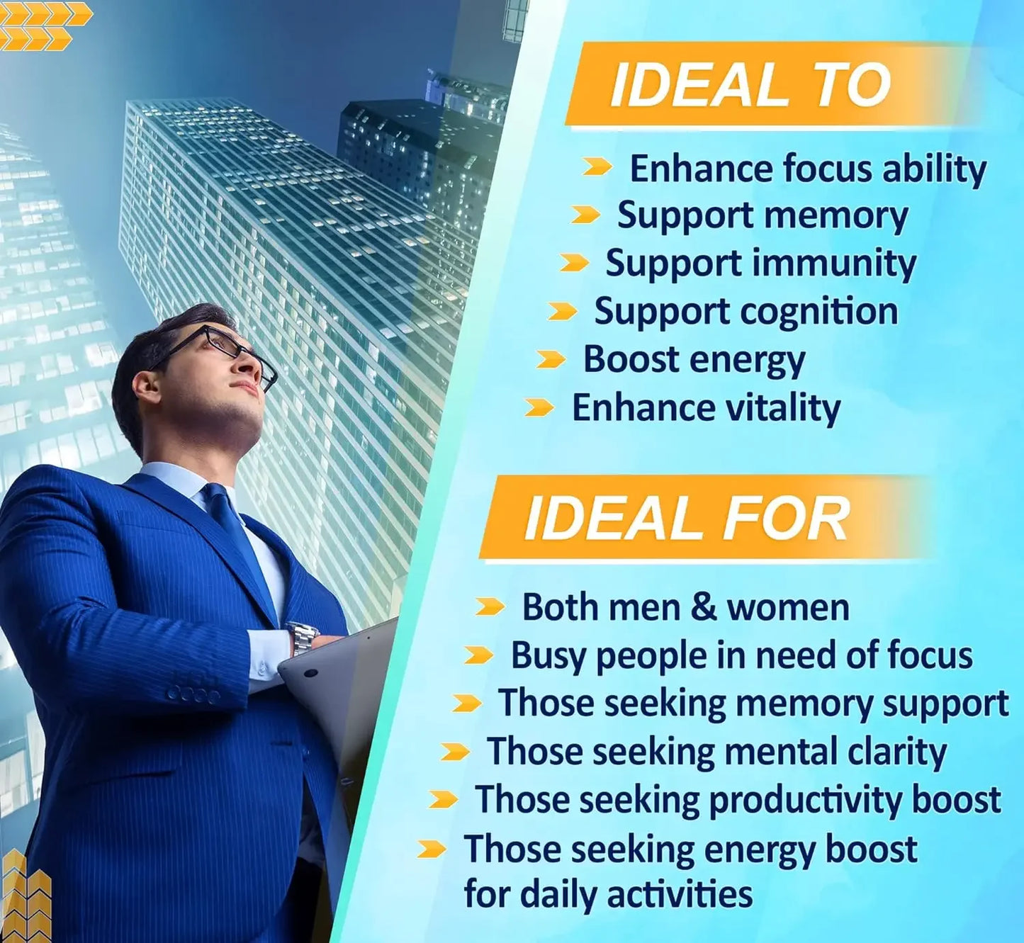 Nootropic Vitamin Brain Matrix – Parches Transdérmicos para Memoria, Enfoque y Apoyo Cognitivo